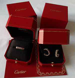 Cartier clash из золота в розовом золоте