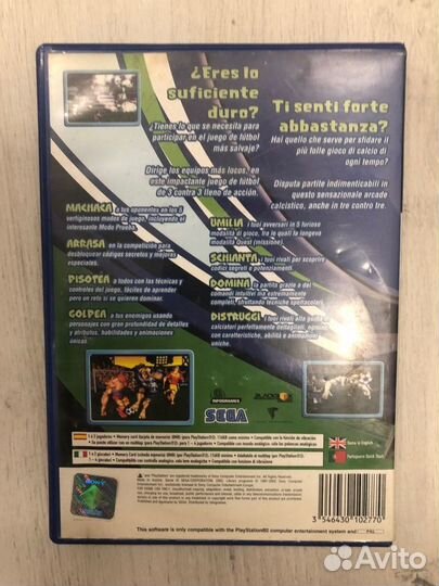 Sega Soccer Slam для Sony Ps2