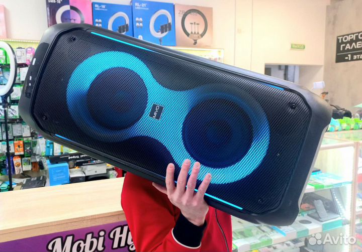 Мощная беспроводная bluetooth колонка