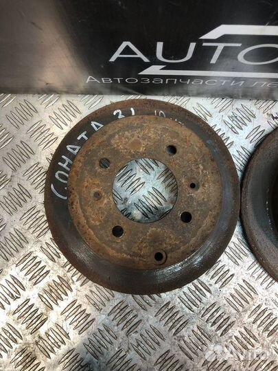 Диски тормозные задние Hyundai Sonata 2.0 2006