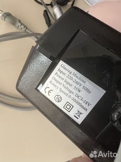 Набор для маникюра, лампа для маникюра, машинка