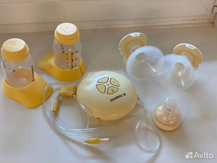 Молокоотсос электрический двойной