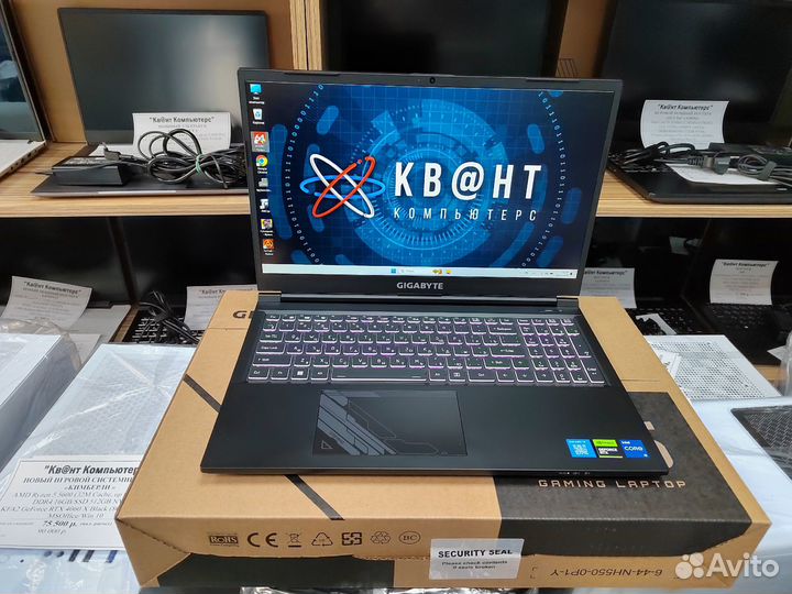 Новый игровой ноутбук 12500H 16gb RTX4060 (8GB)