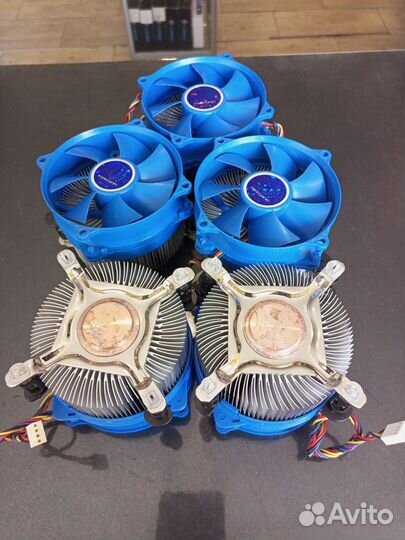 Кулер LGA 775 Foxconn 4pin/105w медная шайба