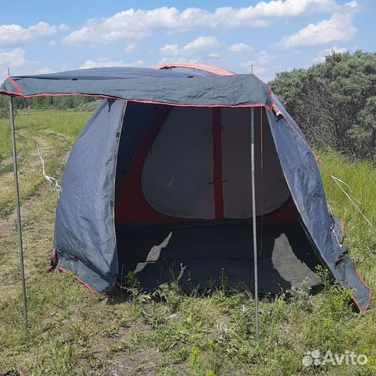 Палатка туристическая 4х местная с тамбуром