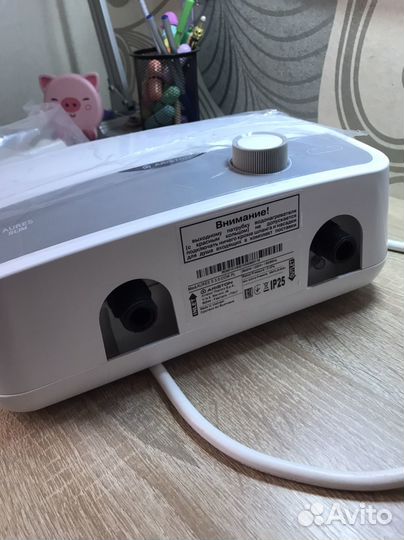 Электро проточный водонагреватель ariston