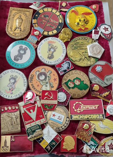 Значки СССР алюминиевые редкие