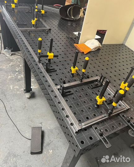 Сварочный 3D стол 3000х1500х100 толщиной 8мм