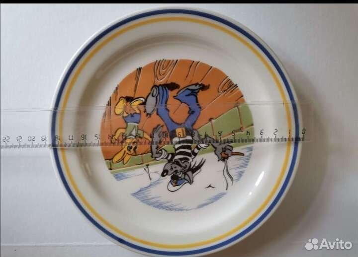 Ну погоди ГДР фарфор детский набор