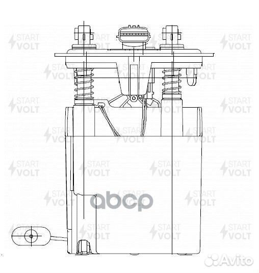 Модуль топливозаборника startvolt для а/м Renau