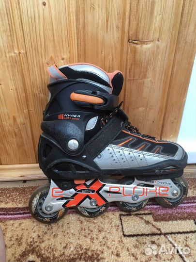 Ролики детские 34-37размер и защита