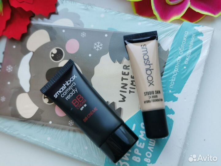 Smashbox тональный, праймер, контуринг,карандаш
