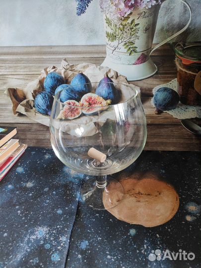 Аквариум ваза в виде рюмки