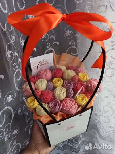 Съедобные букеты из шоколада. Подарки