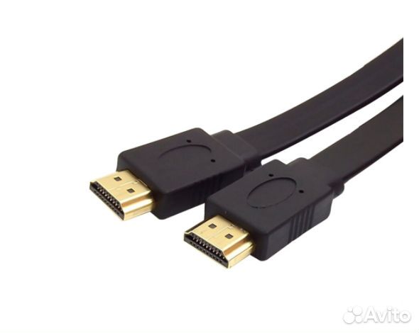 Кабель hdmi плоский 30см
