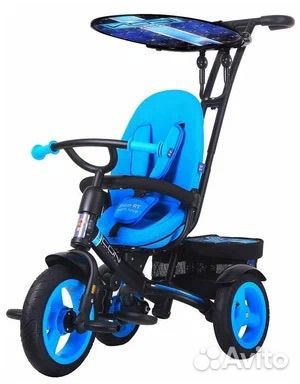 Детский велосипед с ручкой