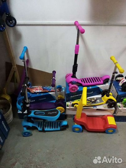 Самокаты, скейтборды, пенниборды