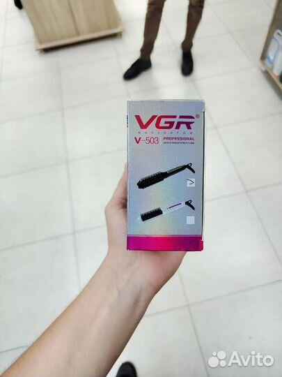 Расческа выпрямитель VGR V-503 для волос