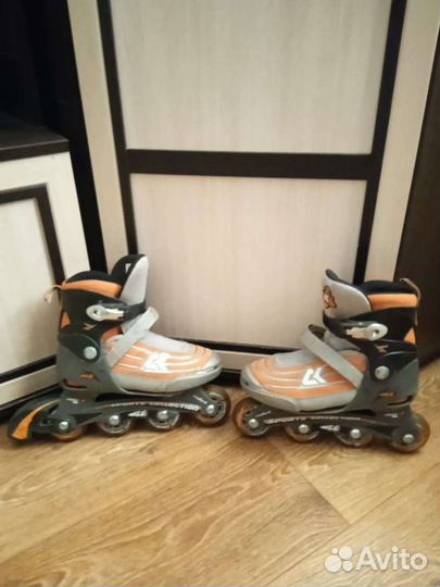 Роликовые коньки детские раздвижные