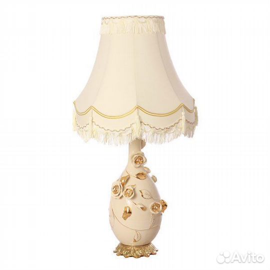 Светильник. Фарфор. Текстиль 85 см