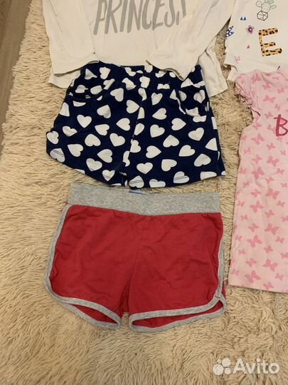 Вещи пакетом на девочку 116 122