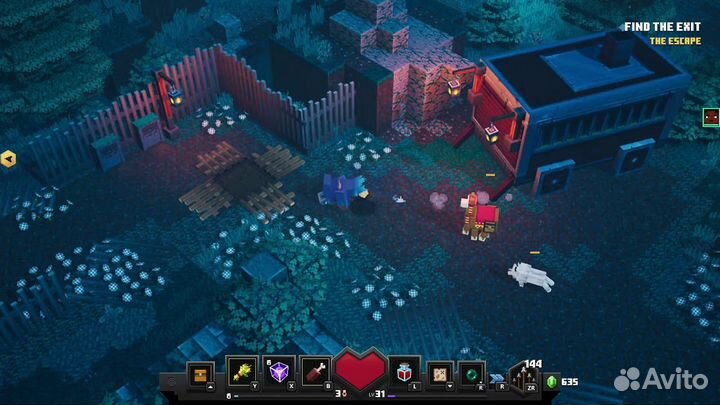 PS4 minecraft dungeons игры для Playstation 4