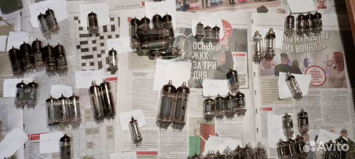 Радиолампы СССР, электронные детали