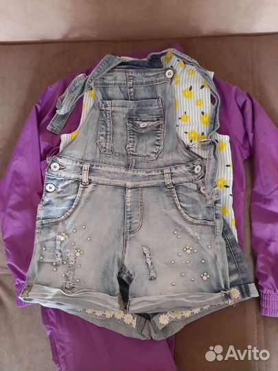 Вещи пакетом для девочки 134 140