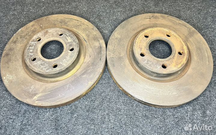 Тормоза передние 300мм ford focus 2