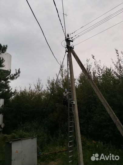 Установка счетчика, шкаф учёта, монтаж сип