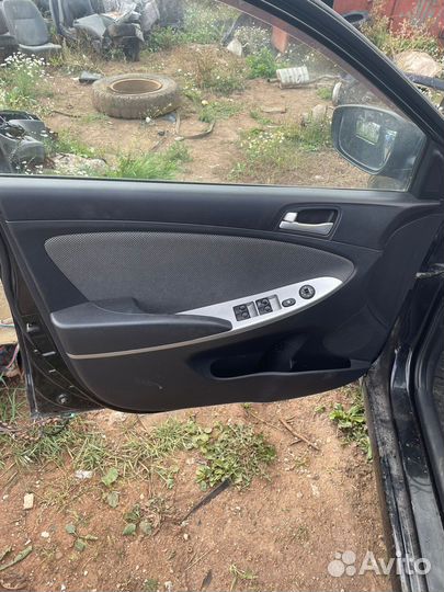 Дверные карты,Обшивки двери Hyundai Solaris