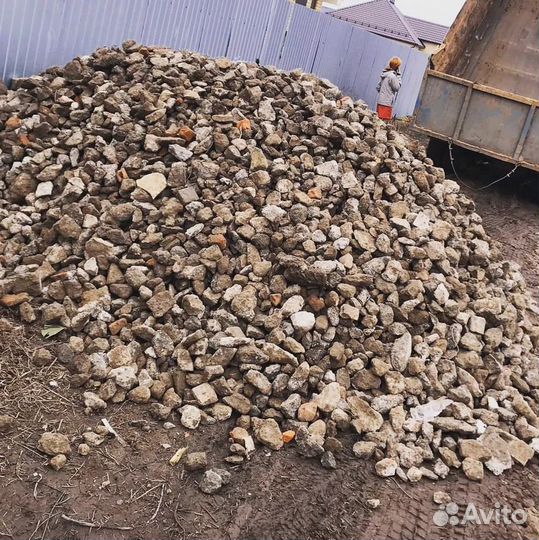 Щебень известняковый