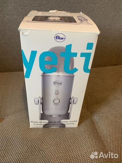 Студийный USB Микрофон blue yeti