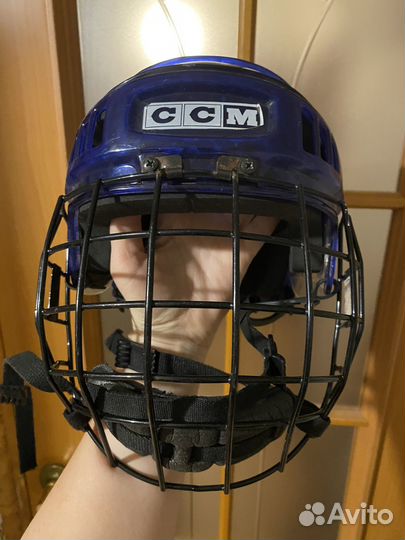 Хоккейный шлем ссм детский