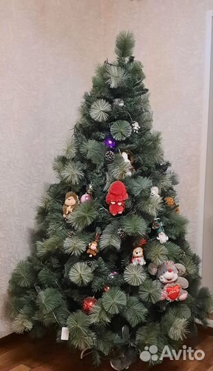 Елка искусственная 210 бу