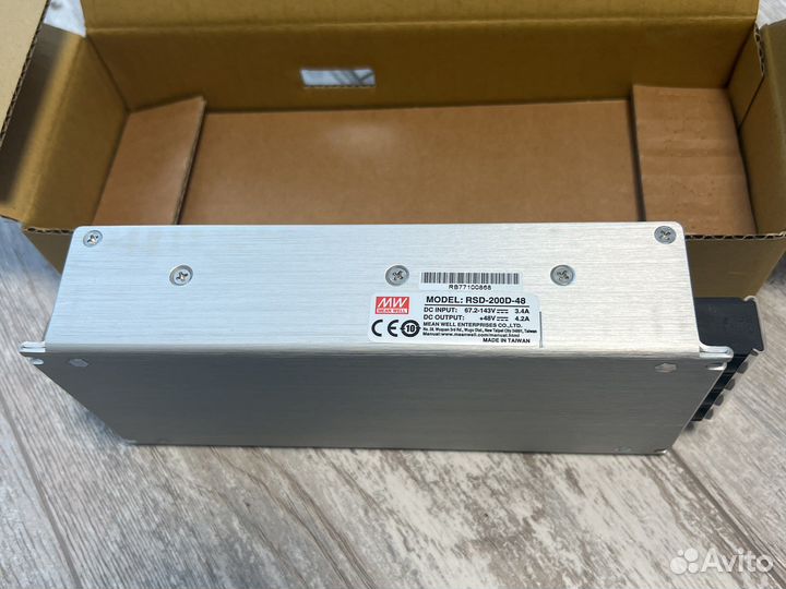 Блок питания преобразователь rsd-200b-48