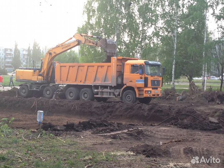 Вывоз грунта 