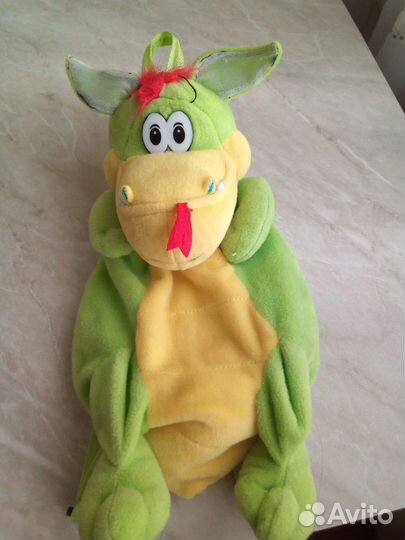 Раскраска и рюкзачок Дракоша