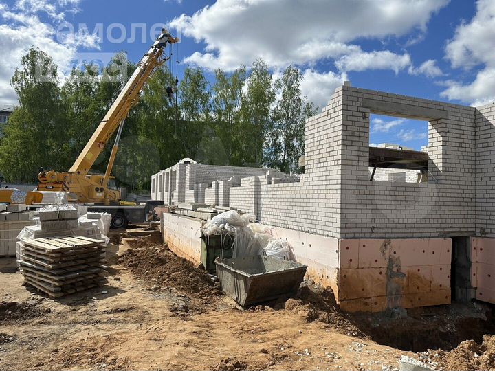 2-к. квартира, 64,4 м², 5/5 эт.