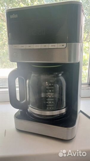 Кофеварка капельная braun