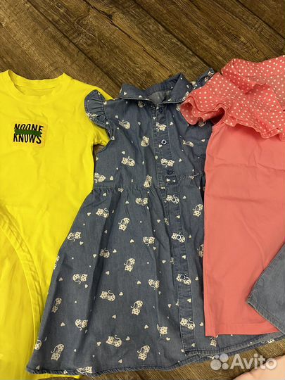 Вещи пакетом для девочки 116