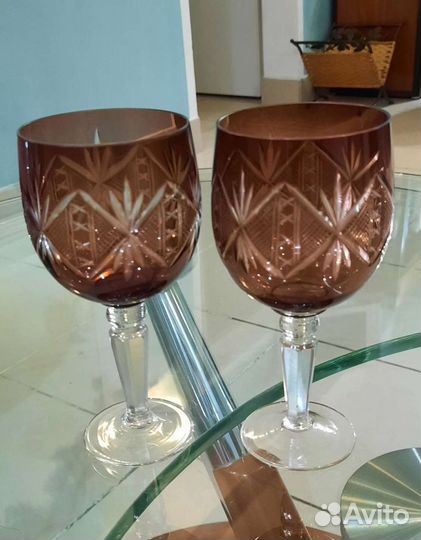 Бокалы для вина, 60-70гг