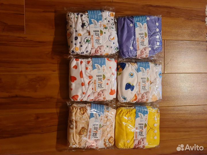 Многоразовые подгузники gloryes