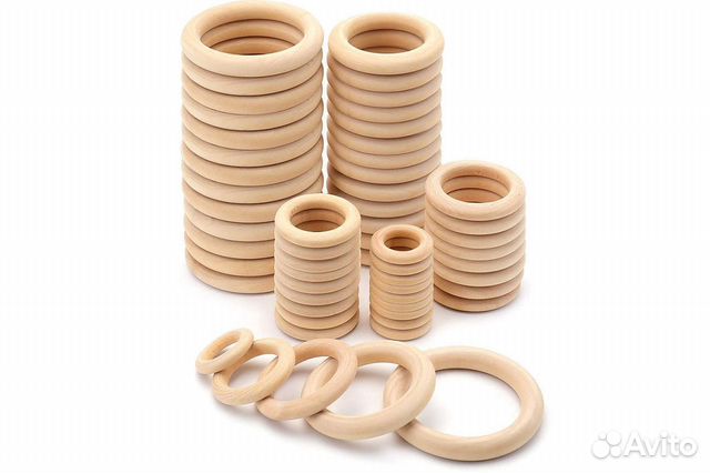 Деревянные грызунки (кольца для рукоделия)