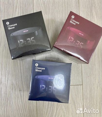 Яндекс станция мини с часами