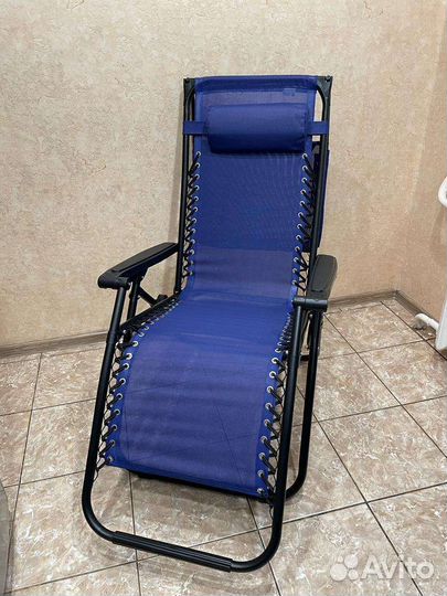 Кресло шезлонг складное