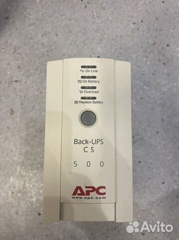 Ибп APC Back-UPS CS 500