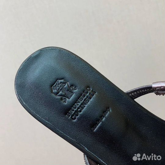 Туфли) с откр.пяткой Brunello Cucinelli премиум