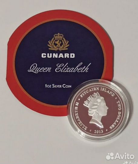 Серебряная монета 1 унция