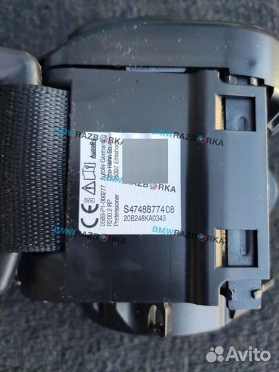 Ремень безопасности задний правый BMW 2 Gran Coupe